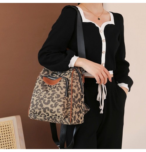 Cheetah Print Backpack Purse Cheetah Print Backpack Purse
