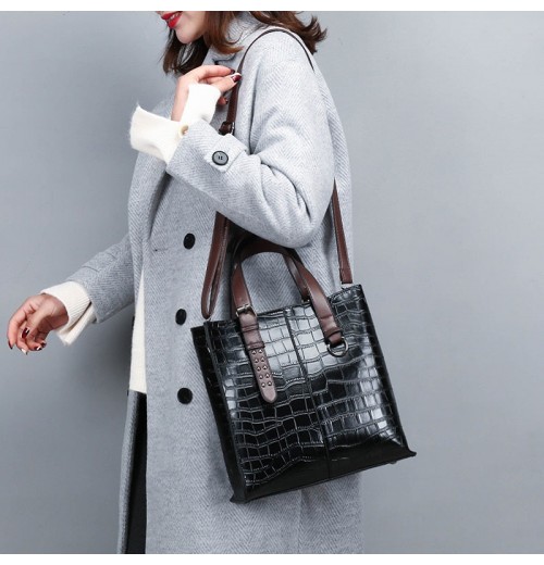 Croc Embossed Bag Croc Embossed Bag