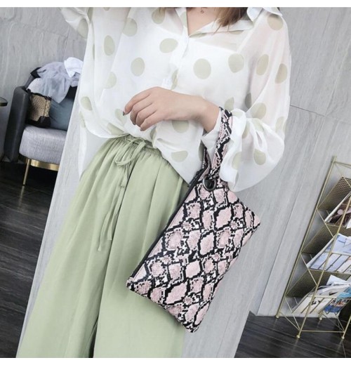 Snake Print Clutch Snake Print Clutch