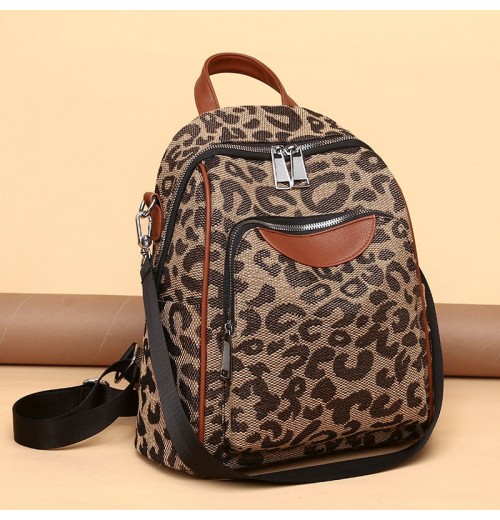 Cheetah Print Backpack Purse Cheetah Print Backpack Purse