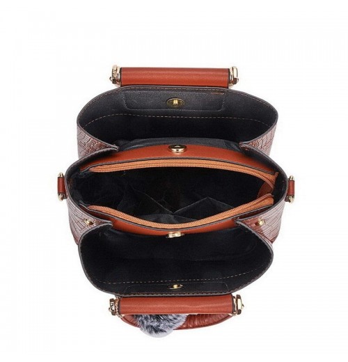 Croc Skin Crossbody Bag Croc Skin Crossbody Bag