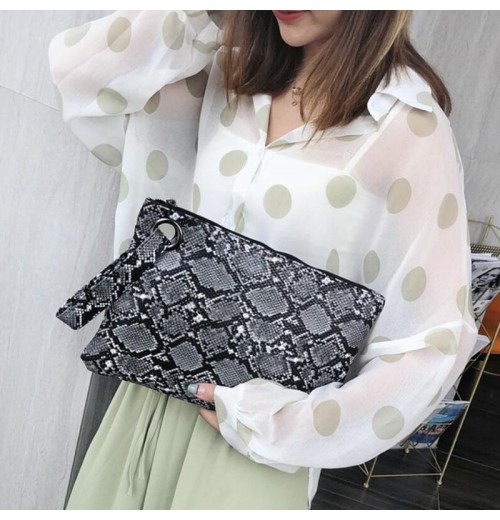 Snake Print Clutch Snake Print Clutch