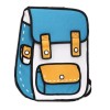 2d Cartoon Backpack 2d Cartoon Backpack