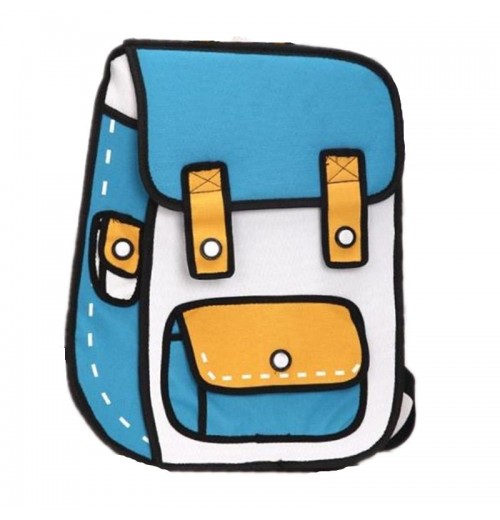 2d Cartoon Backpack 2d Cartoon Backpack