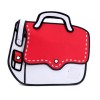 2D Cartoon Messenger Bag 2D Cartoon Messenger Bag