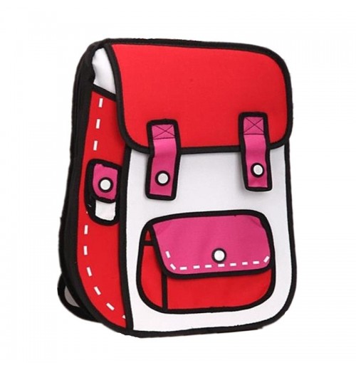 2d Cartoon Backpack 2d Cartoon Backpack