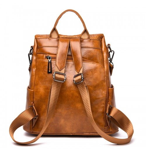 Leather Anti Theft Backpack Women Leather Anti Theft Backpack Women