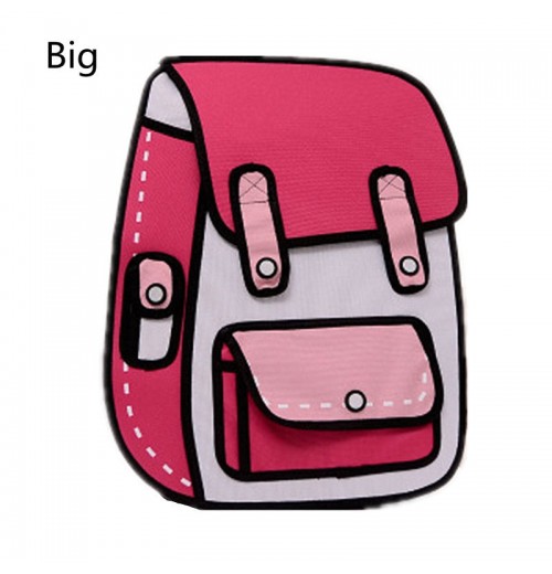 2d Cartoon Backpack 2d Cartoon Backpack