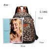 Cheetah Print Backpack Purse Cheetah Print Backpack Purse