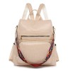 Faux Leather Laptop Backpack Women's Faux Leather Laptop Backpack Women's