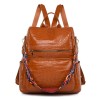 Faux Leather Laptop Backpack Women's Faux Leather Laptop Backpack Women's