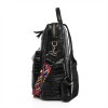 Embossed Leather Backpack Purse Embossed Leather Backpack Purse