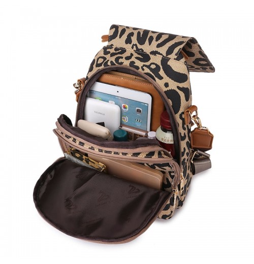 Leopard Backpack Purse Leopard Backpack Purse