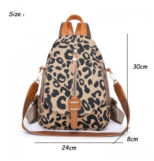 Leopard Backpack Purse Leopard Backpack Purse
