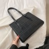 Croc Embossed Tote Croc Embossed Tote