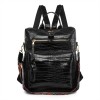 Embossed Leather Backpack Purse Embossed Leather Backpack Purse