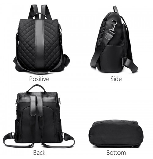 Backpack With Pocket Against Back Backpack With Pocket Against Back