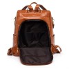 Faux Leather Laptop Backpack Women's Faux Leather Laptop Backpack Women's