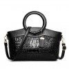 Leather Croc Tote Bag Leather Croc Tote Bag