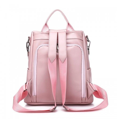 Leather Anti Theft Backpack Purse Leather Anti Theft Backpack Purse