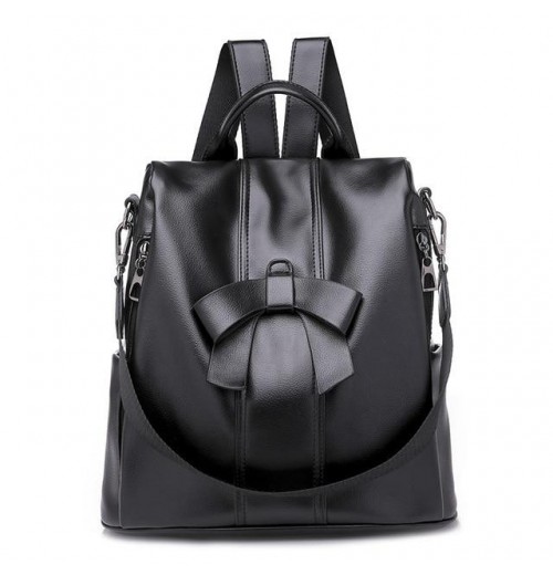 Leather Anti Theft Backpack Purse Leather Anti Theft Backpack Purse
